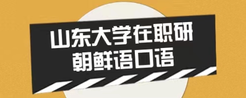 2024年山东大学东北亚学院朝鲜语口译在职研究生招生简章