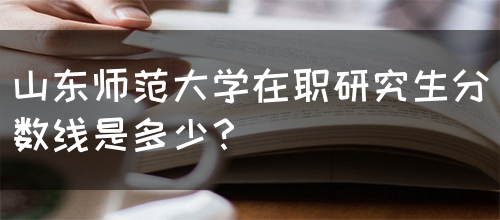 山东师范大学在职研究生分数线是多少？